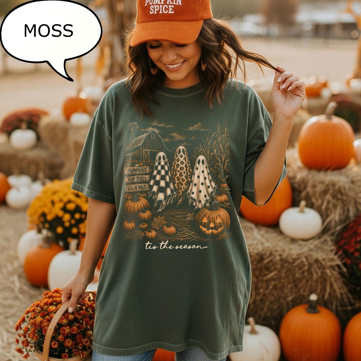 Comfort Colors Tis Season Halloween Ghos Spooky Season Unisex