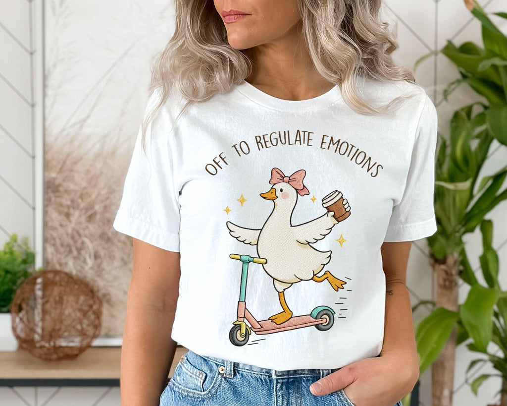 Off Regulate Emotions Silly Goose Mental Health Teacher Therapis Counselor