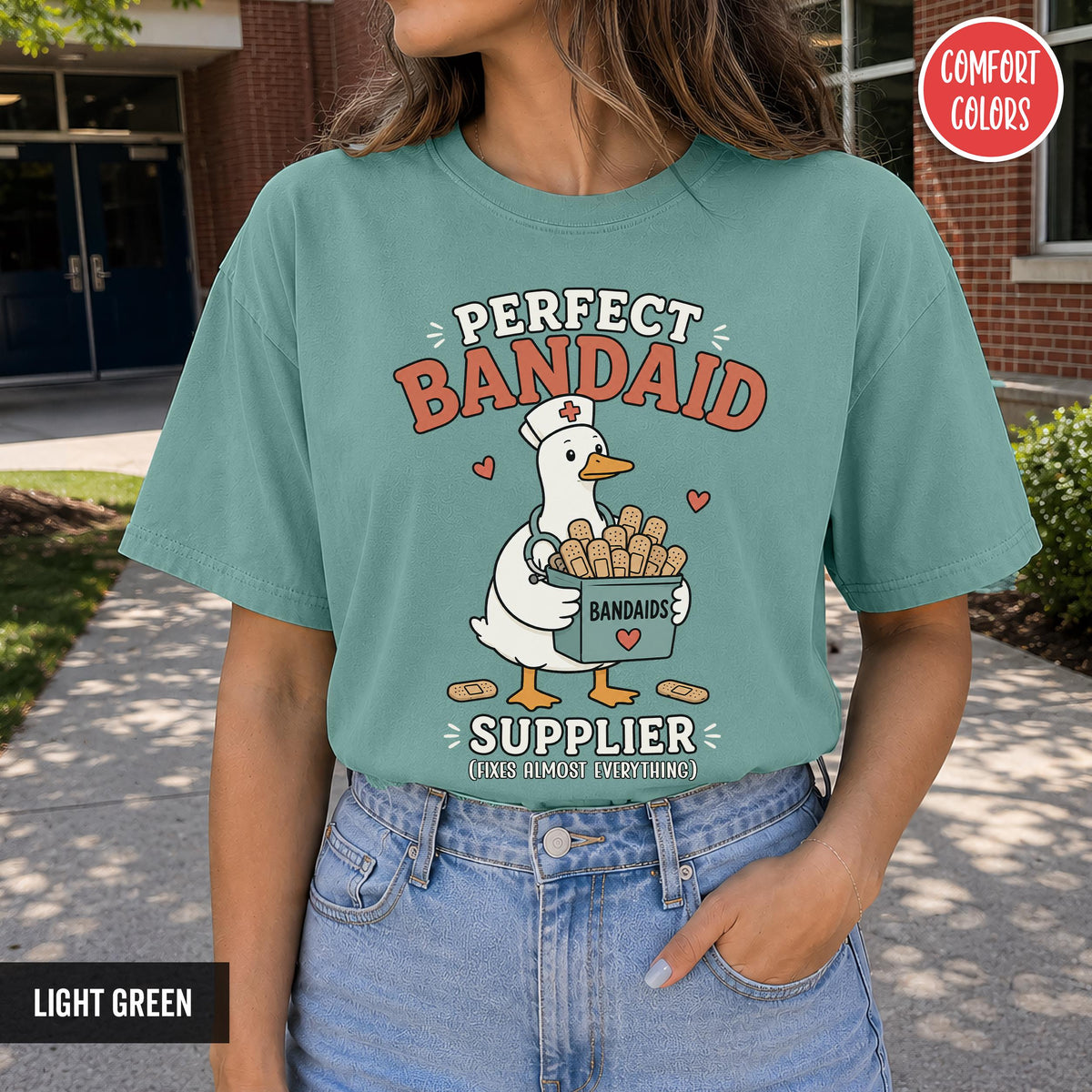 Welcome Back School Nurse Goose Nurse Retro Back School Nurse Nurse Appreciation Tee School Nurse