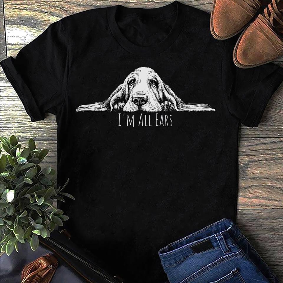 Basset Hound I'M Ears Dog Lover Unisex