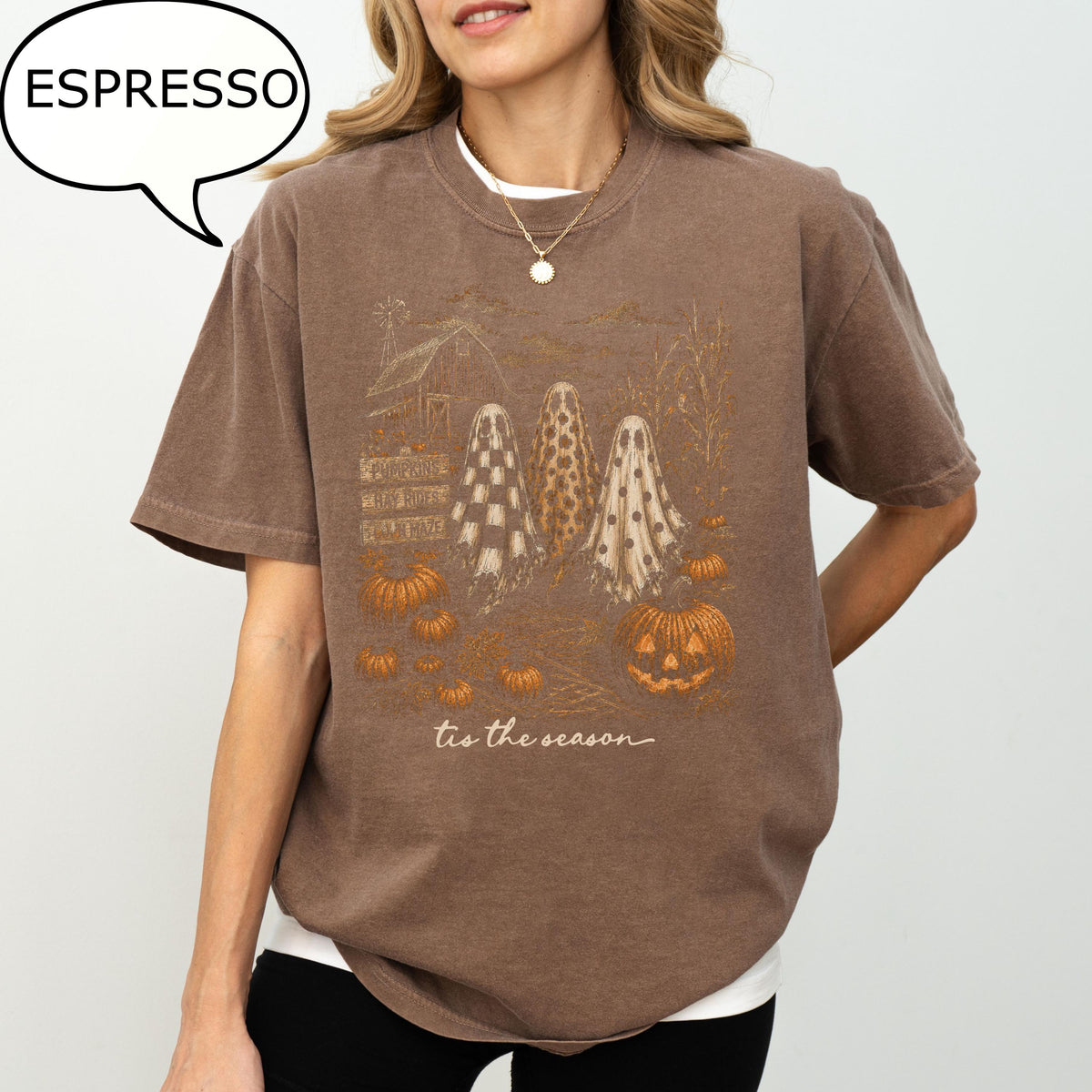 Comfort Colors Tis Season Halloween Ghos Spooky Season Unisex