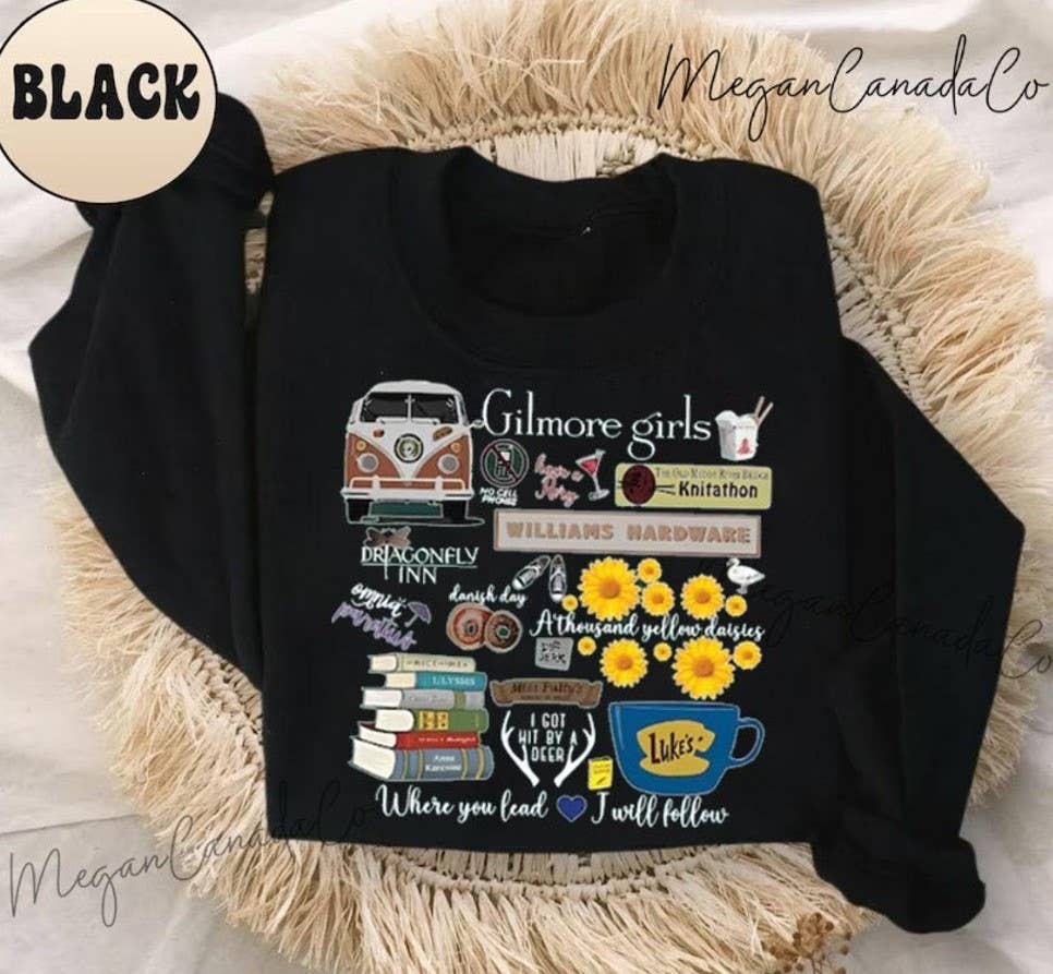 Vintage Stars Hollow Sweatshirt – Luke's Diner Coffee Tee
