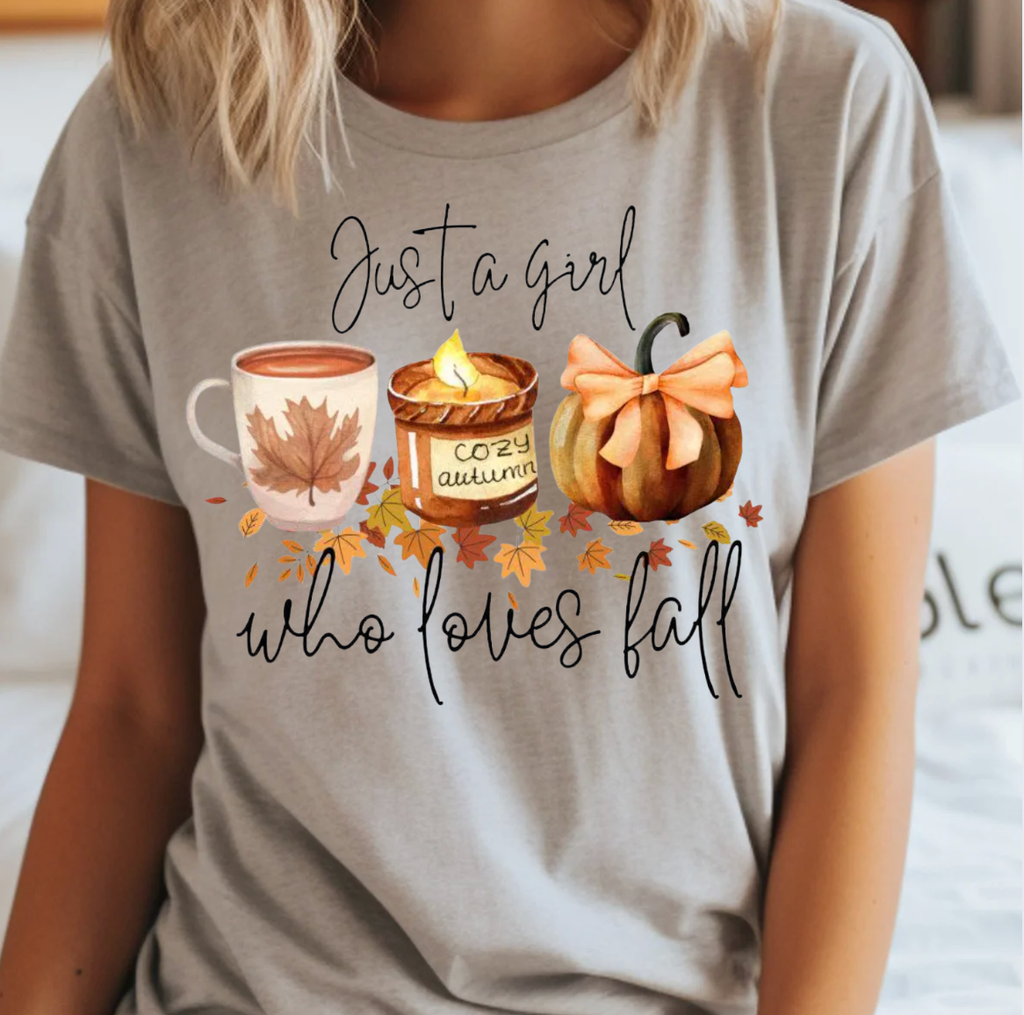 Just A Girl Who Loves Fall Tee Unisex