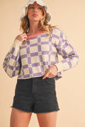 3236EK Pam Plaid Sweater 5
