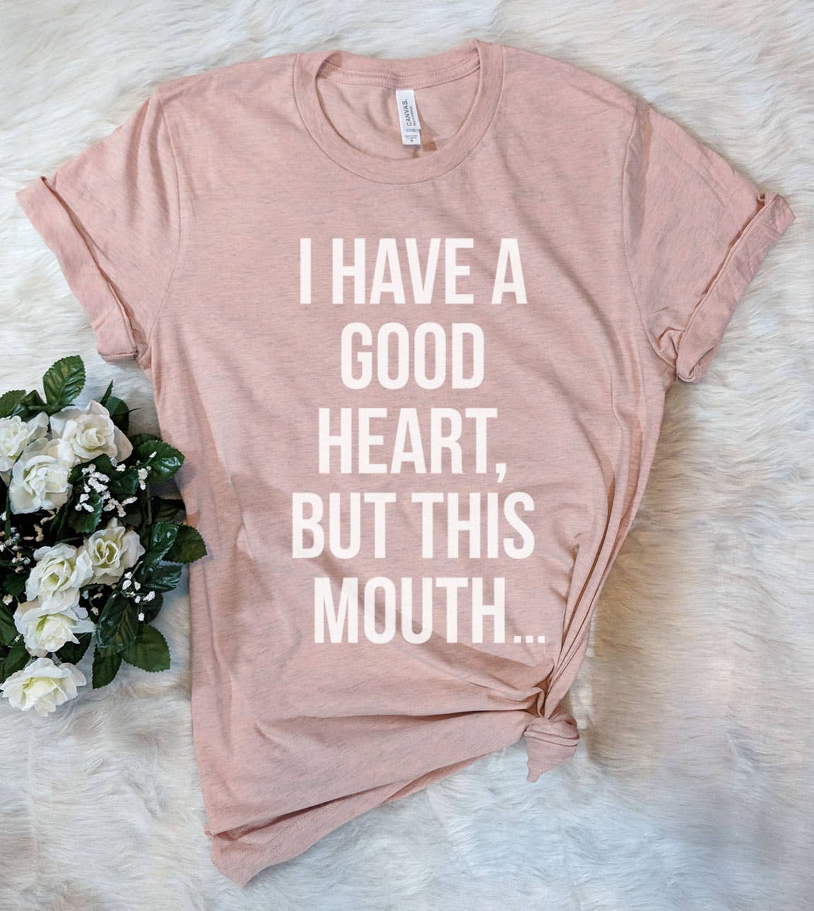 I Have A Good Heart - Fun Sassy Cute Nerd Introvert T-Shirt