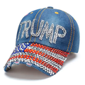 Bedazzled Trump Hat - 2210 Unisex
