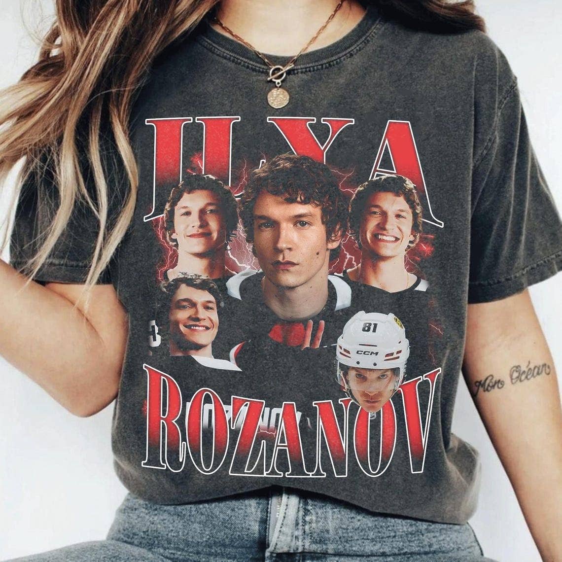 Vintage Rozanov Hockey Rivalry Tee
