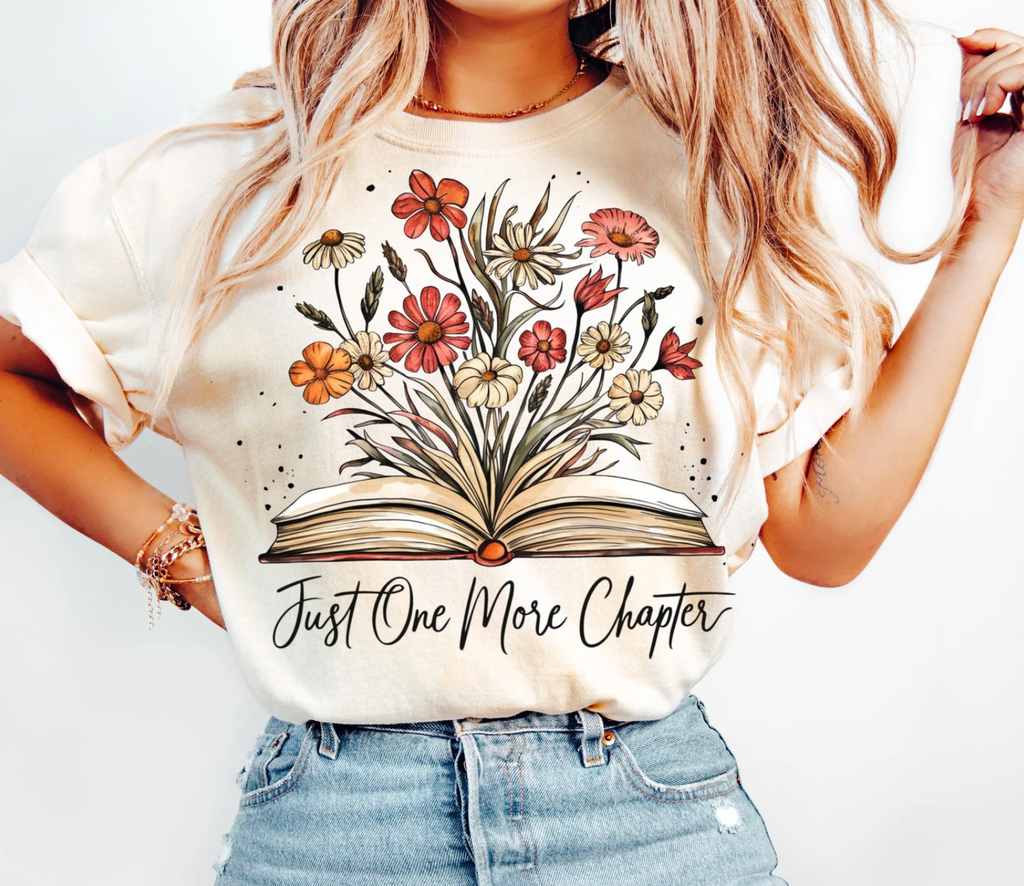 Just One More Chapter Tee Unisex