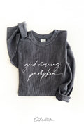 Good Morning Pumpkin Thermal Vintage Pullover