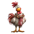 Inklusive’S Adorable Chicken Holiday Dtf Transfer Collection