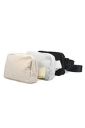 `.SI-25749 Glitter Fanny Crossbody Waist Bag