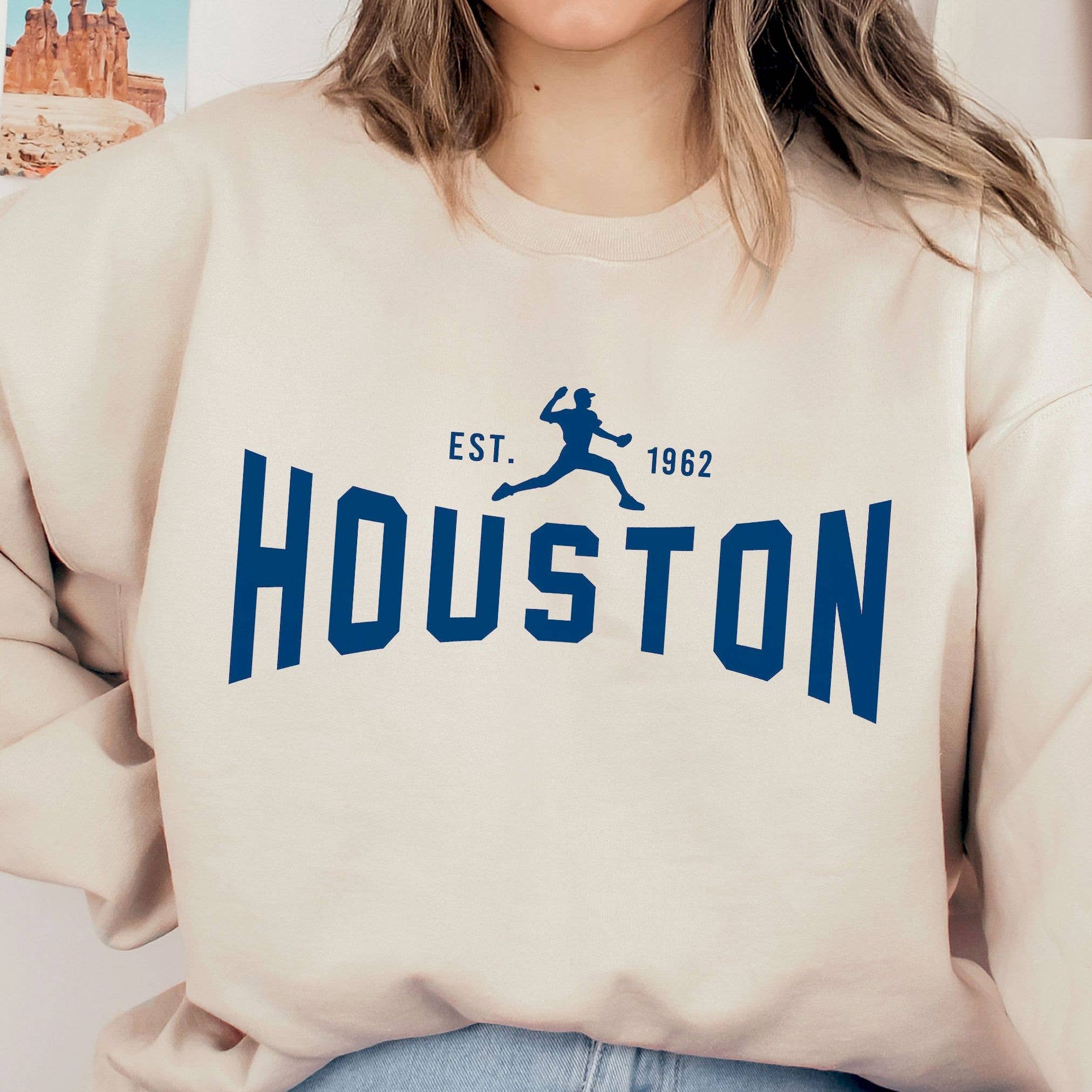 Vintage Houston Astros Game Day Sweatshirt For Women