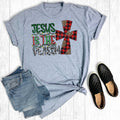 Jesus Is the Reason Plaid Leopard