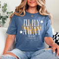 I’Ll Fly Away Christian Graphic Tee | Gildan