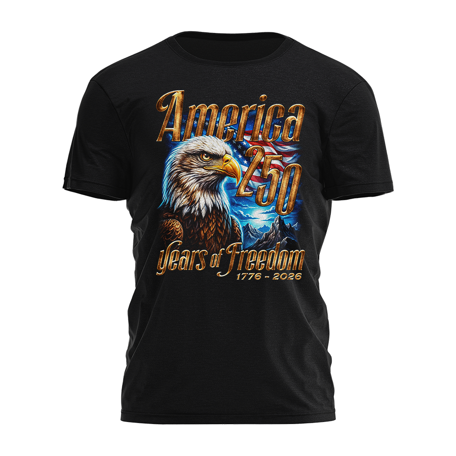 America 250 - Eagle Sky Tee - 4668 Unisex