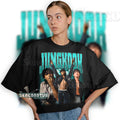 Jungkook Jk Vintage T-Shirt - Retro 90's Bad Boy Graphic
