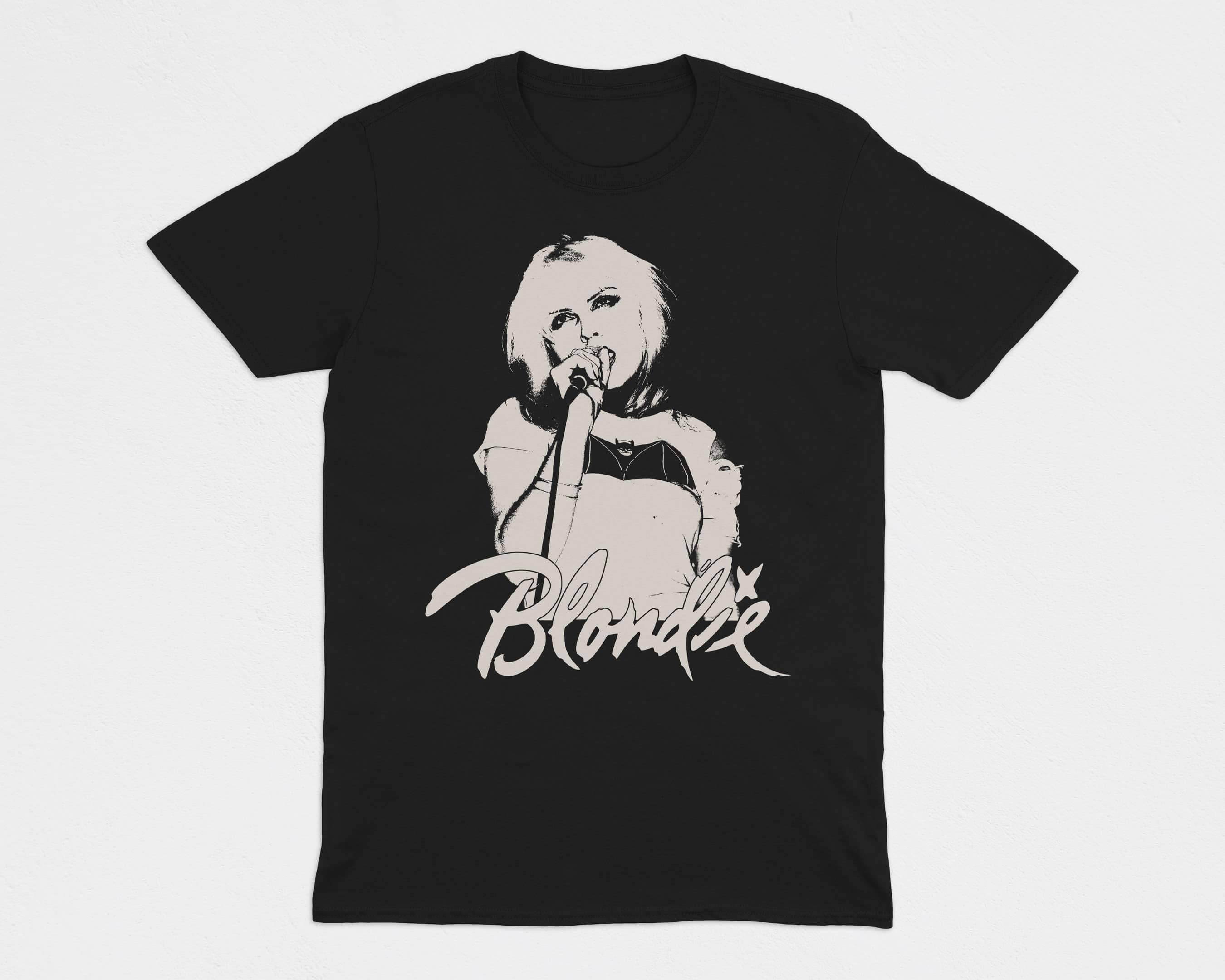 Vintage Style Blondie Debbie Harry Summer Streetwear Tee