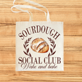 Sourdough Social Club Tote Bag Unisex
