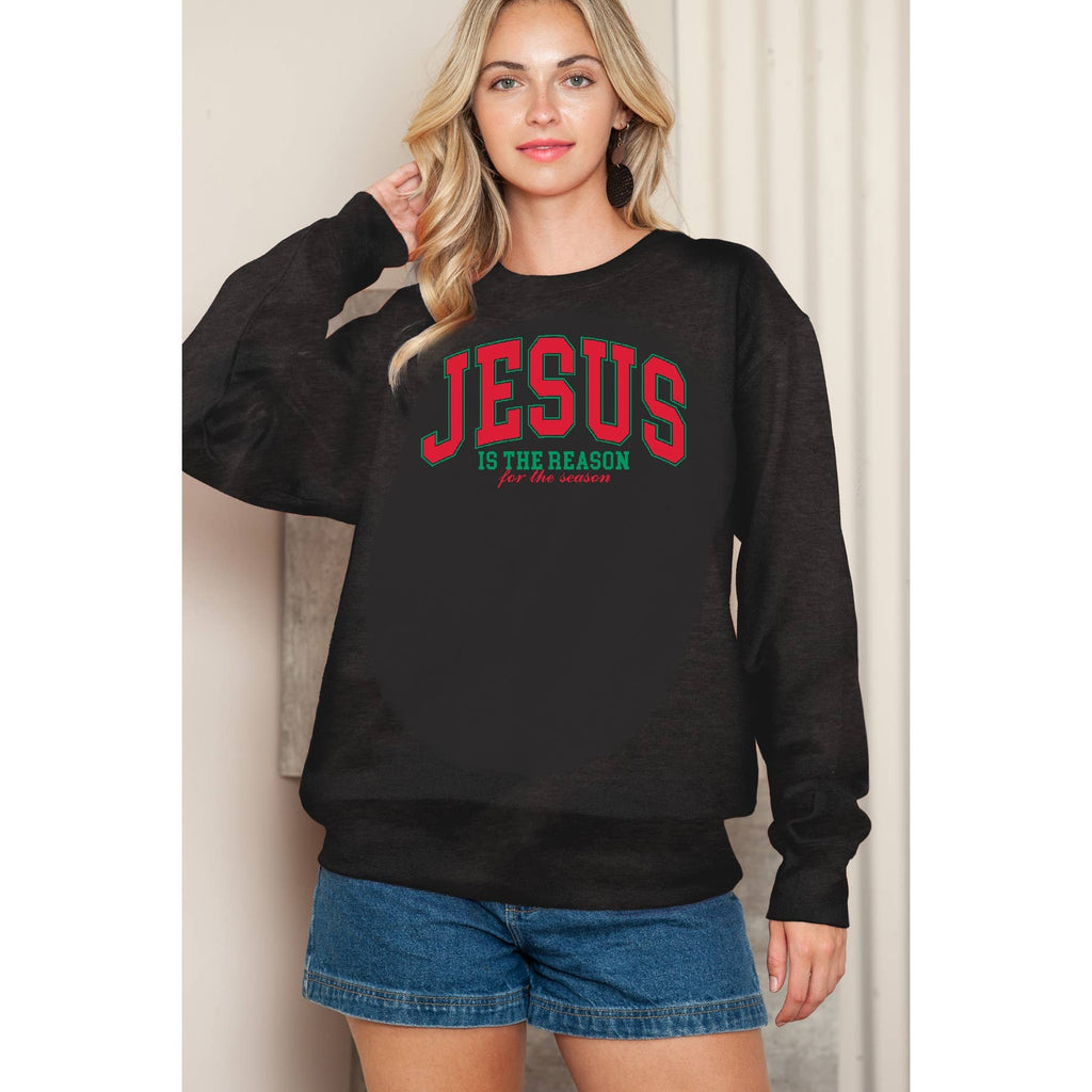 Jesus Is the Reason For the Season Crewneck Unisex