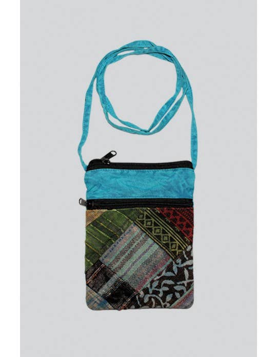 Mixed Patches Small Crossbody Bag (Code-375)