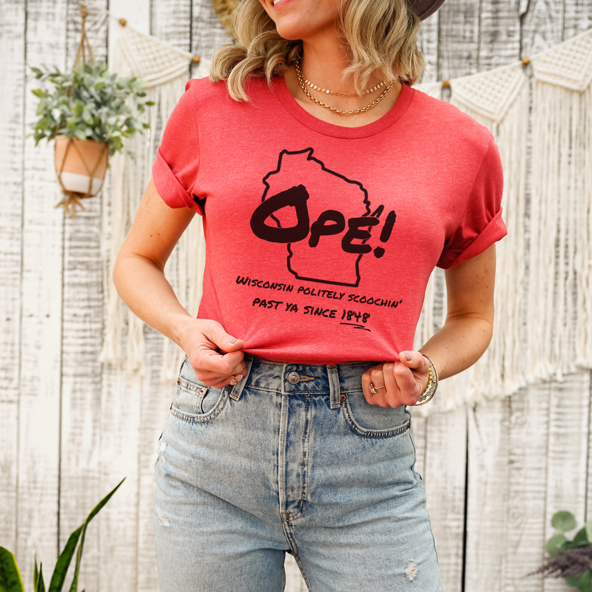 Ope! Wisconsin Unisex