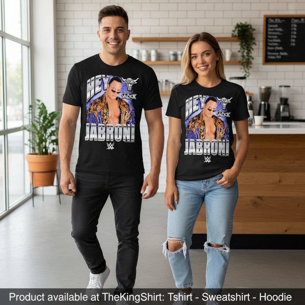 The Rock -Hey Jabroni- Mad Engine Graphic Shirt