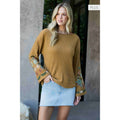 /Size Xl/ Embroidered Bell Sleeve Top