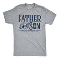 Father and Son Football Partners For Life Men's T Shirt