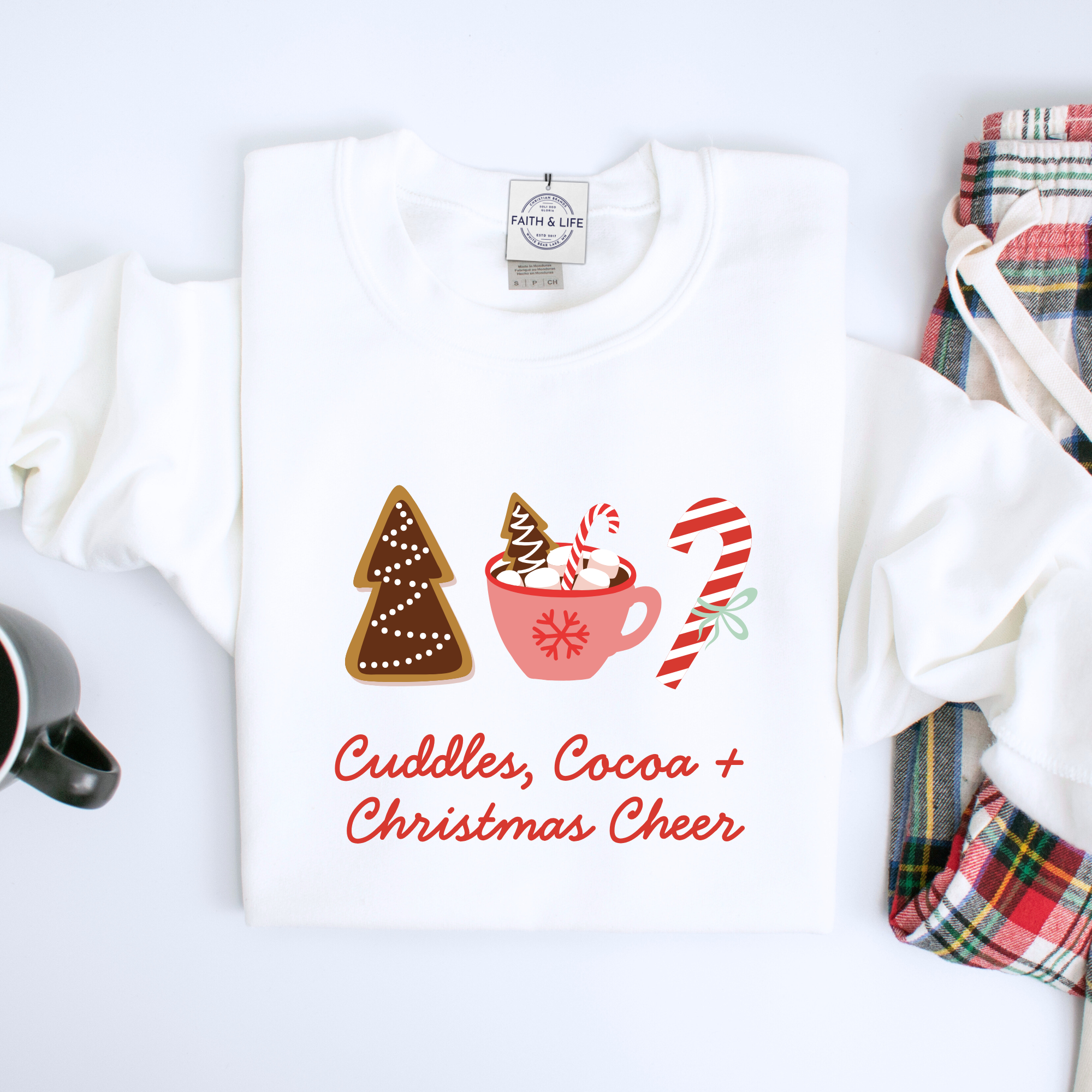 Cuddles Cocoa and Christmas Cheer Sweatshirt
