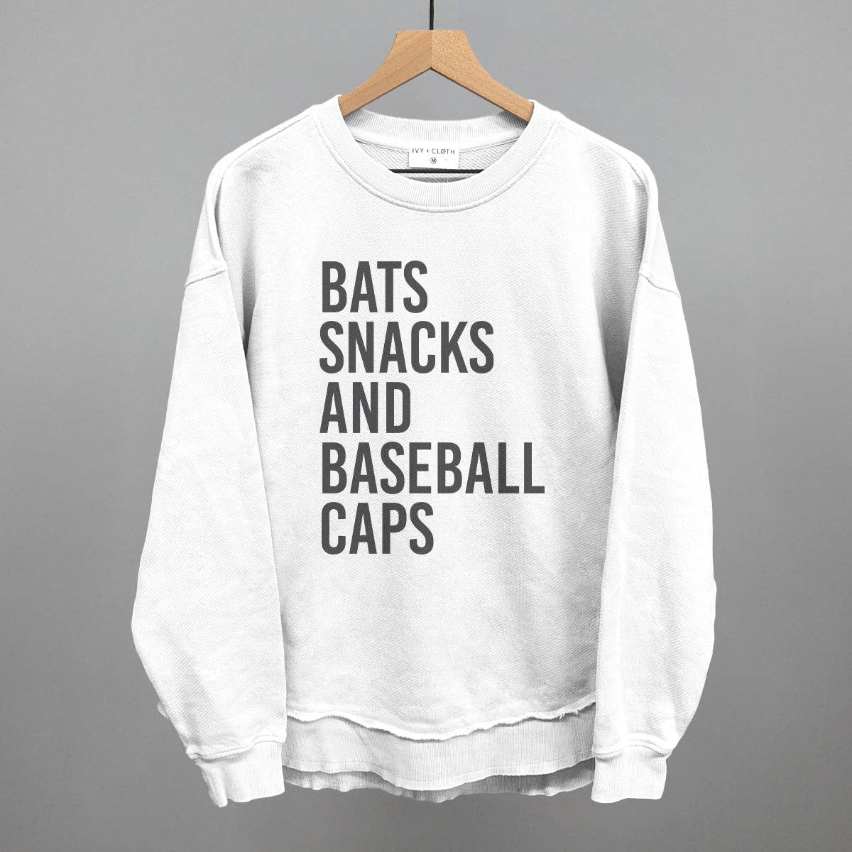 Bats, Snacks, and Baseball Caps