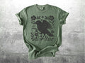 Boho Crow Bird Lover Oversize Comfort Colors T-Shirt