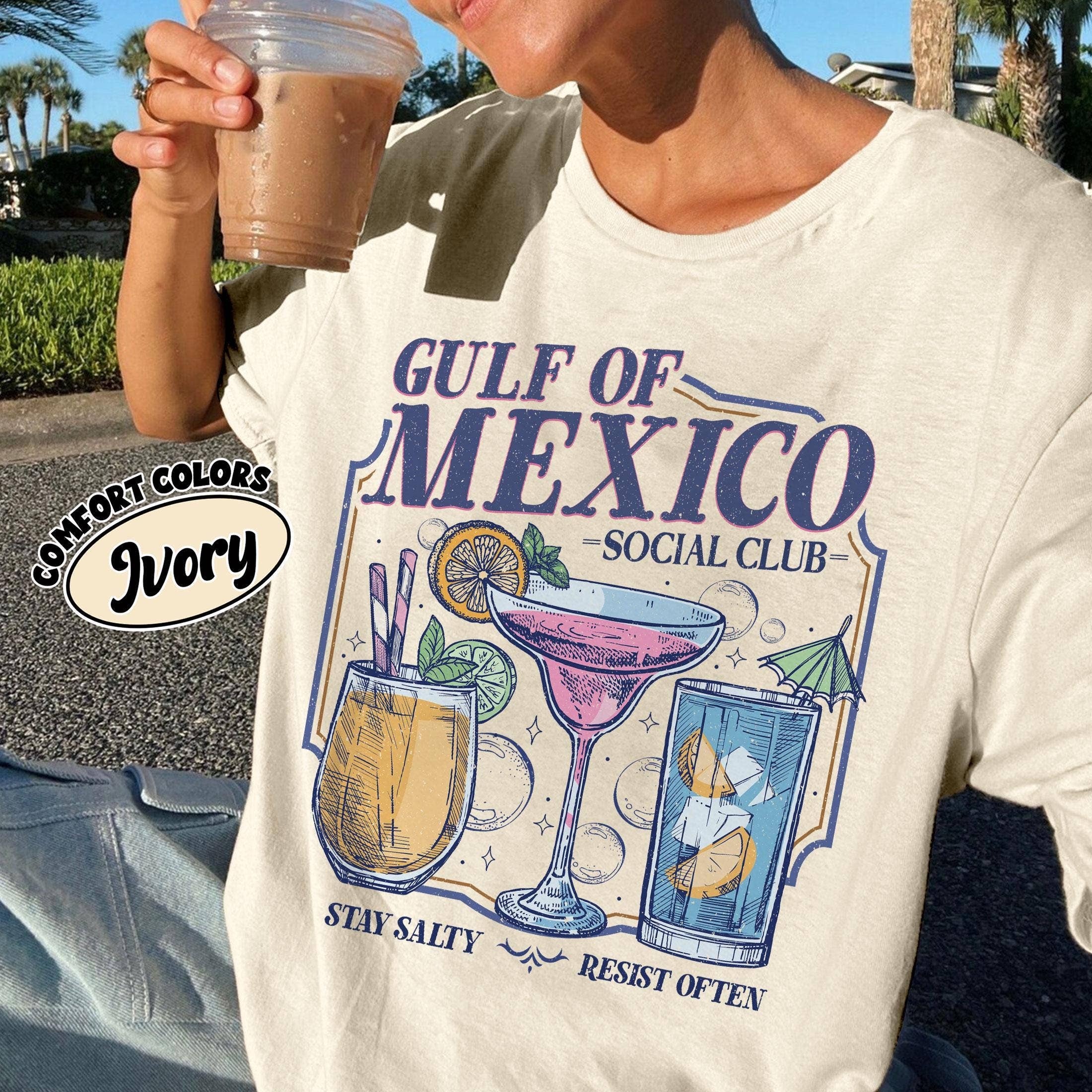 Retro Mexico Gulf Anti-Trump Club Shirt