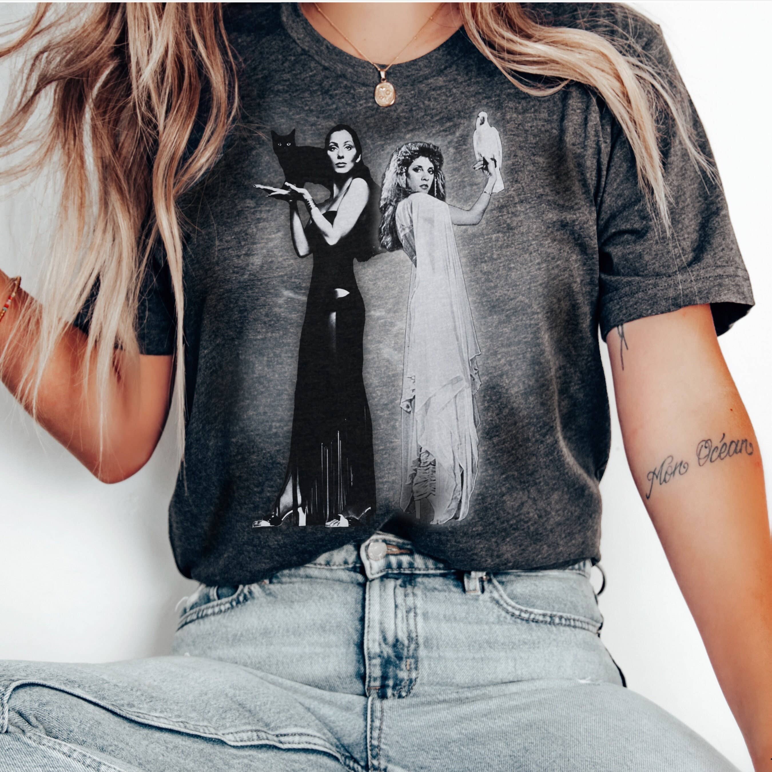 Cher Stevie Nicks Bootleg Retro Vintage Fan Gift Shirt