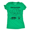 Triceratops Infographic Women's T Shirt