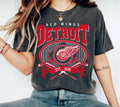Detroit Red Wings Hockey Vintage 90s Retro Team Shirt