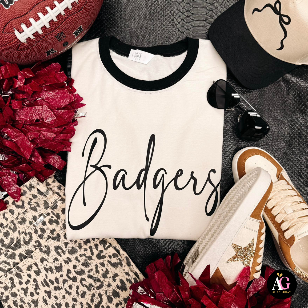 Custom School Spirit Ringer Unisex