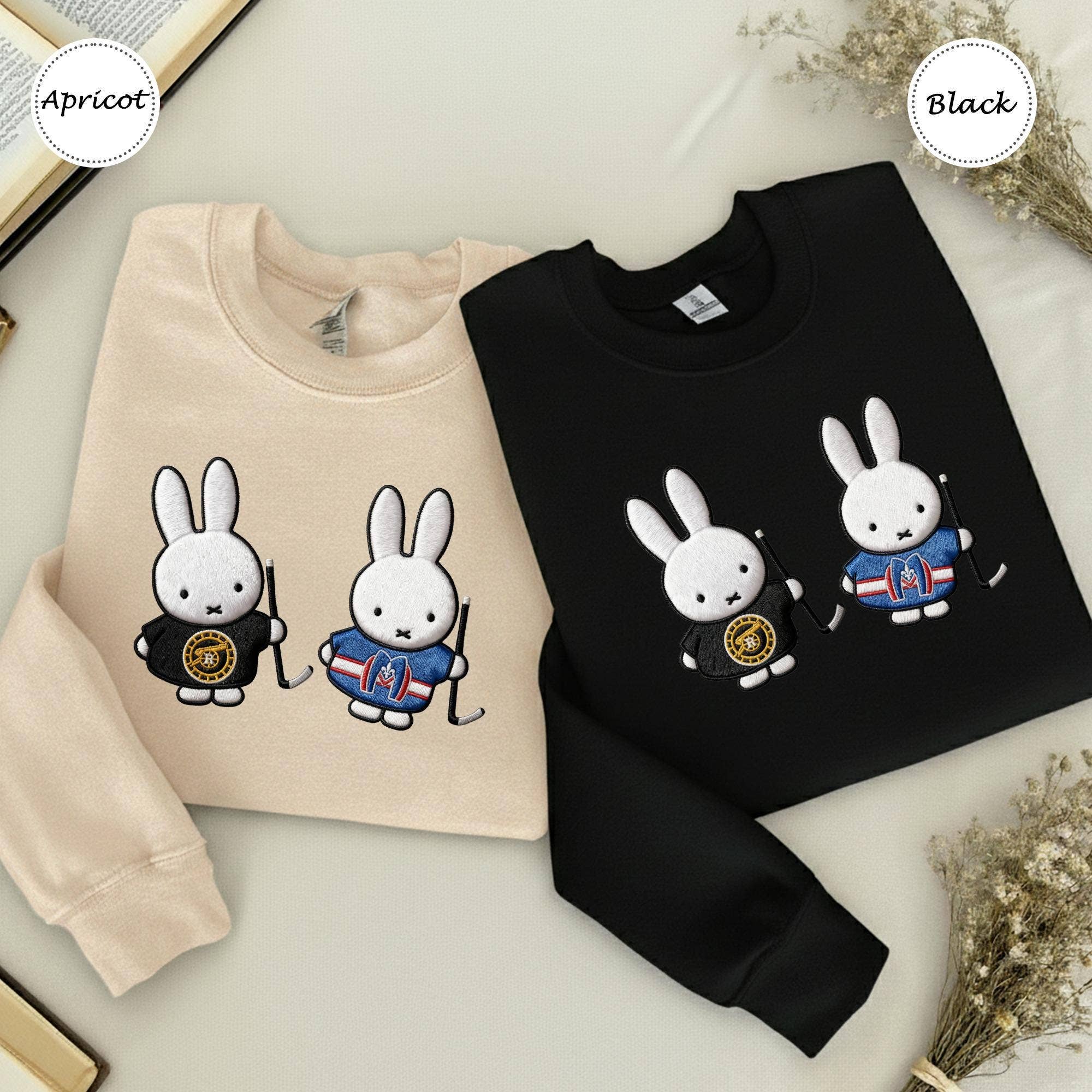 Miffy Bunny Lgbt Hockey Rivalry Rozanov Hollander Gift