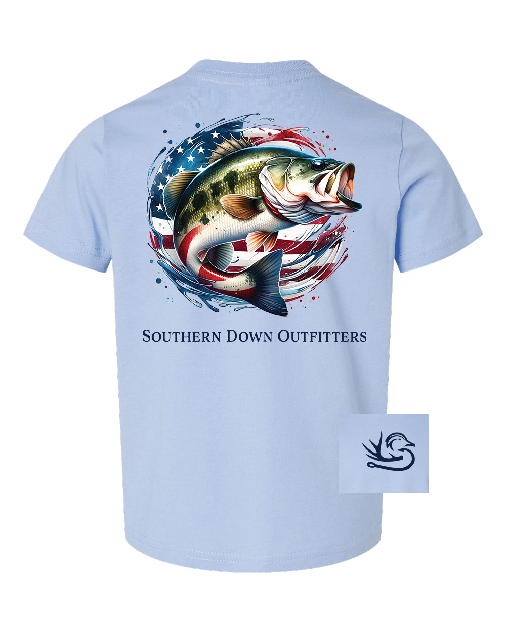 American Bass Toddler Tee Unisex
