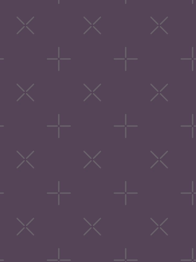 “Eggplant Purple” | Plain Colour Range by LiseHoltArt Unisex