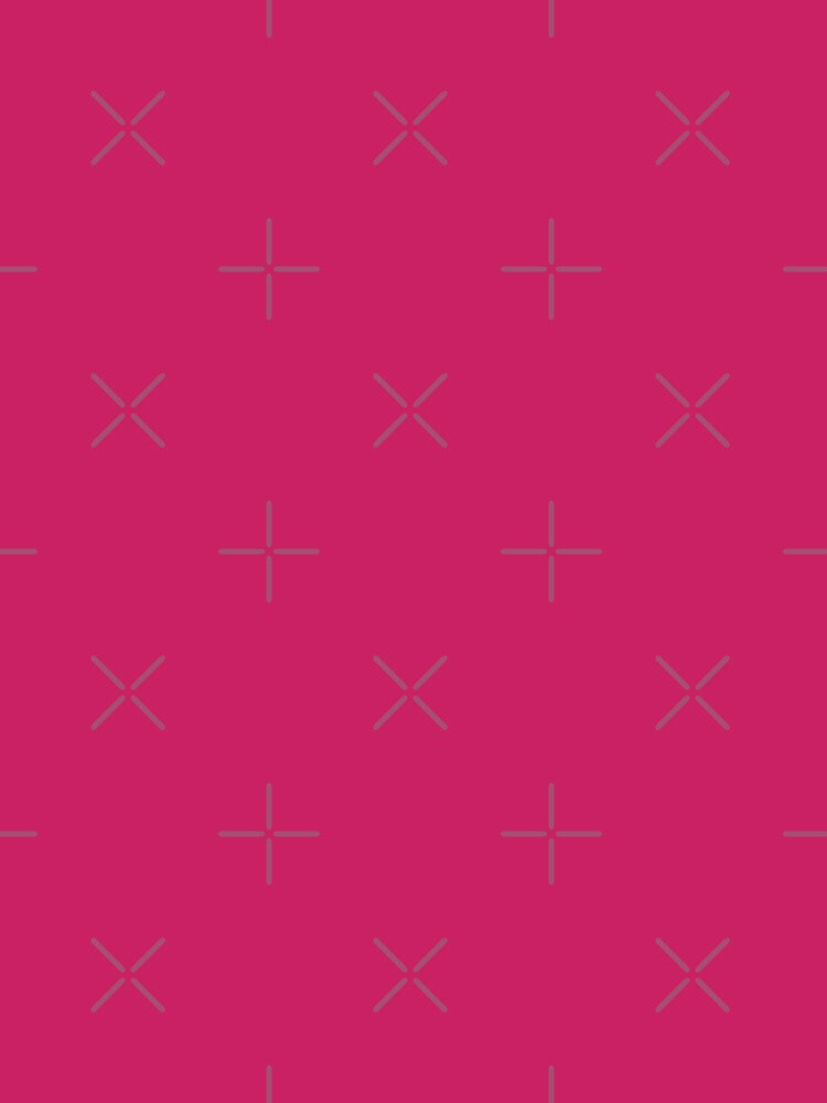 “Bold Pink” | Plain Colour Range by LiseHoltArt Unisex