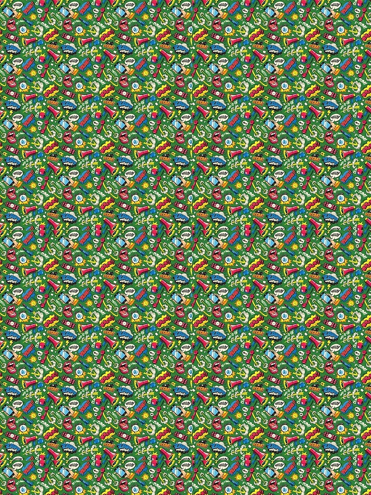 Funky Pop art pattern by geoji