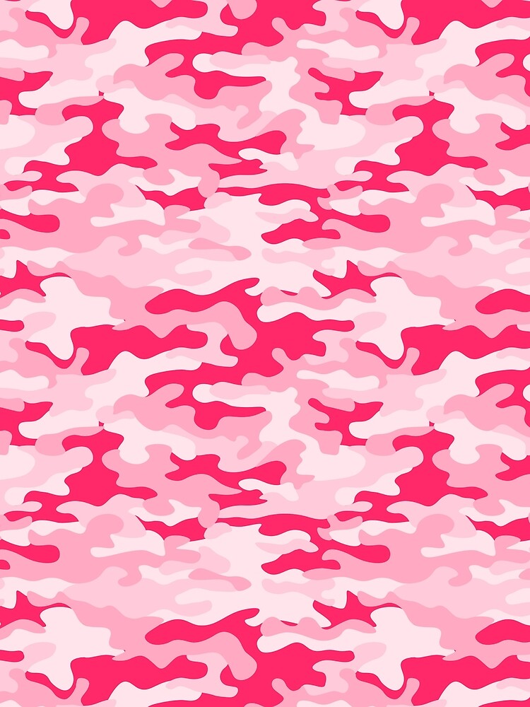 Camo Camouflage Pink All Over by Feeling Artsy