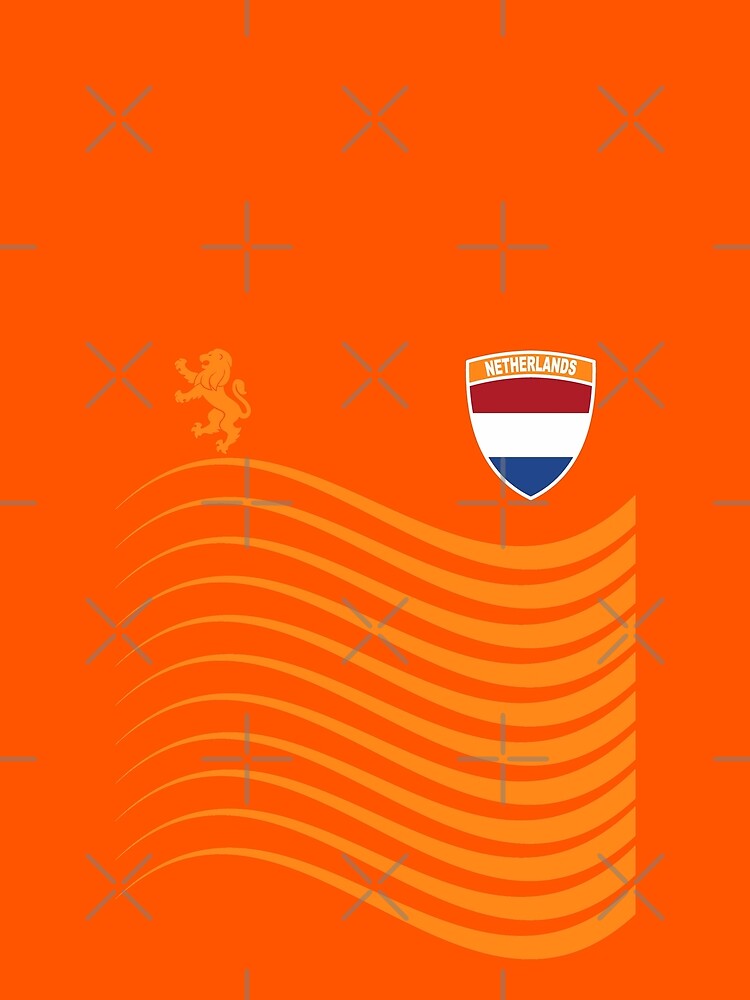 Netherlands soccer football design Nederland Flag by OgeesWorld Unisex