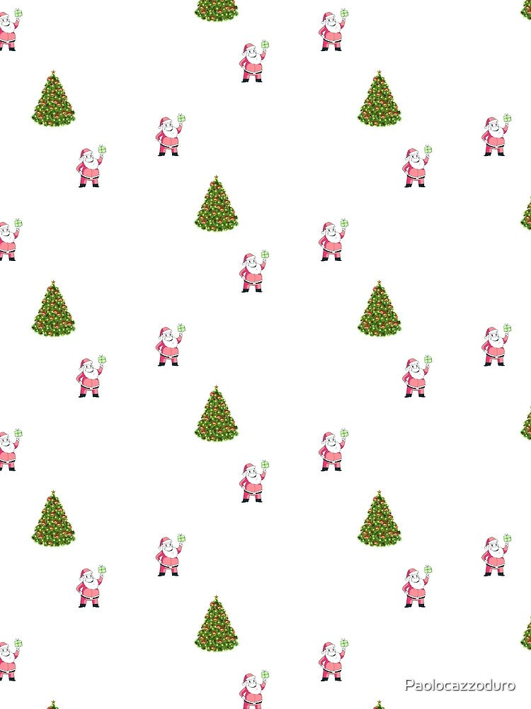 All over print christmas santa claus tree by Paolocazzoduro