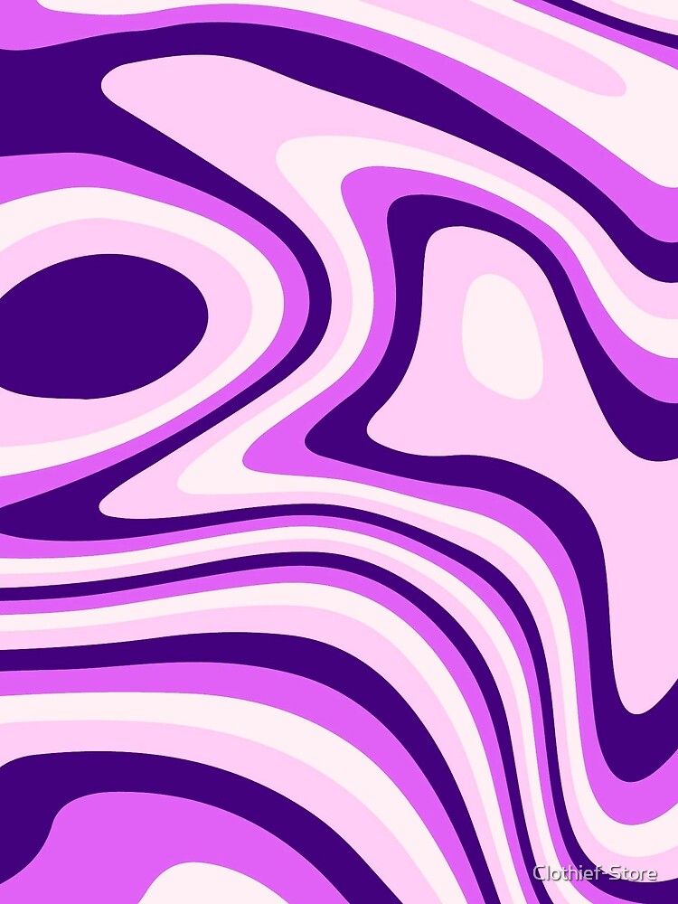 Purple Poison Waves by Clothief-Store Unisex