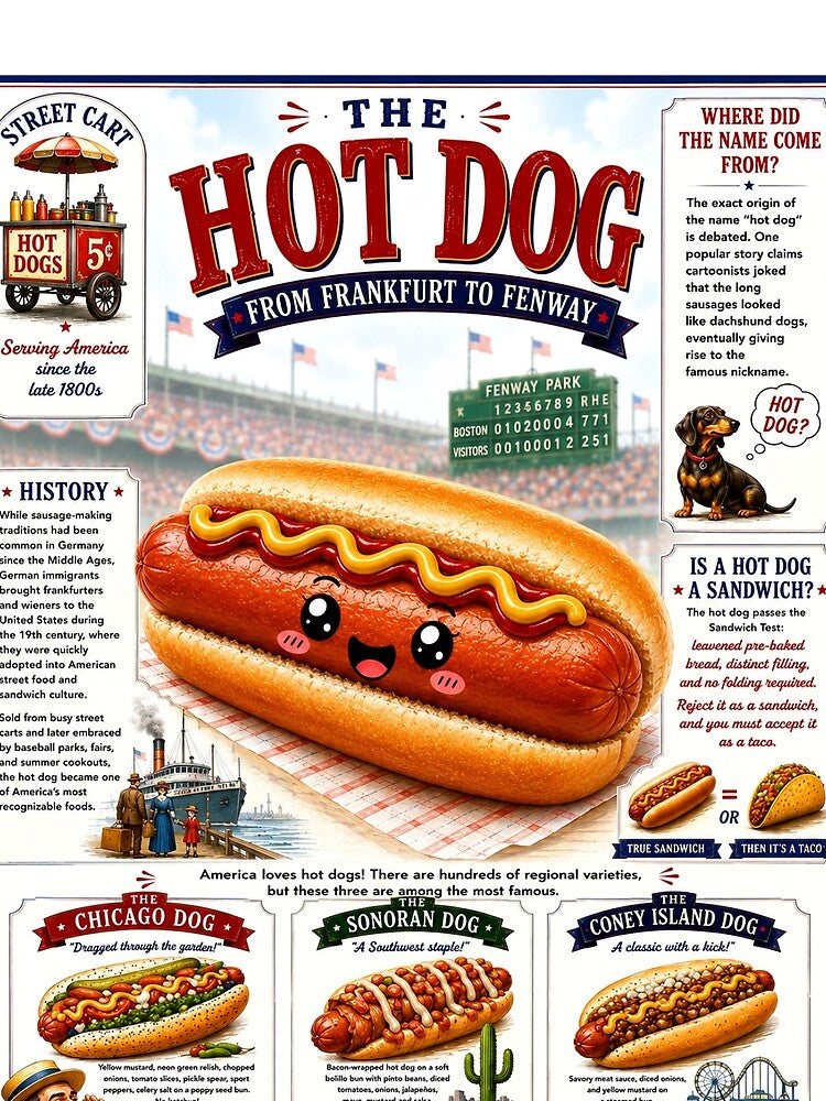 Happy Hotdog by 1mooreroy Unisex
