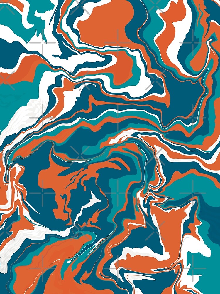 Miami Dolphins Colors by JMVisuals28