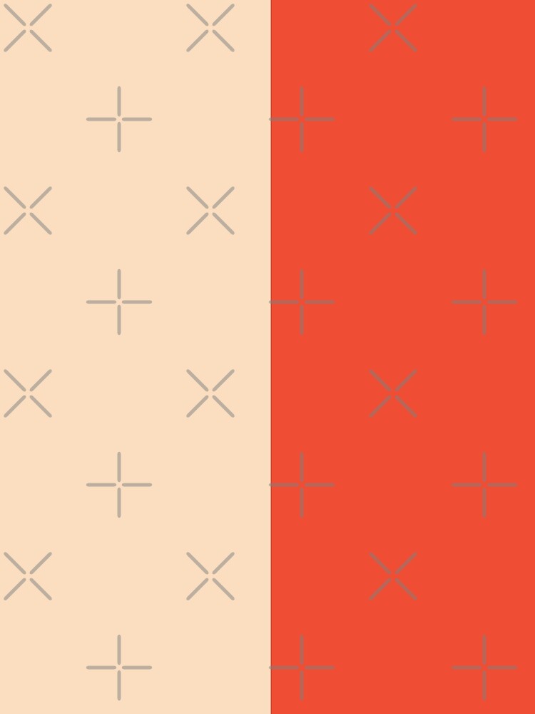 Beige and Burnt Orange Solid Color by PabloPatterns Unisex