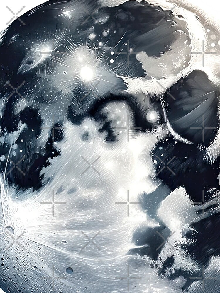 Full Moon Illustration by digital-savant