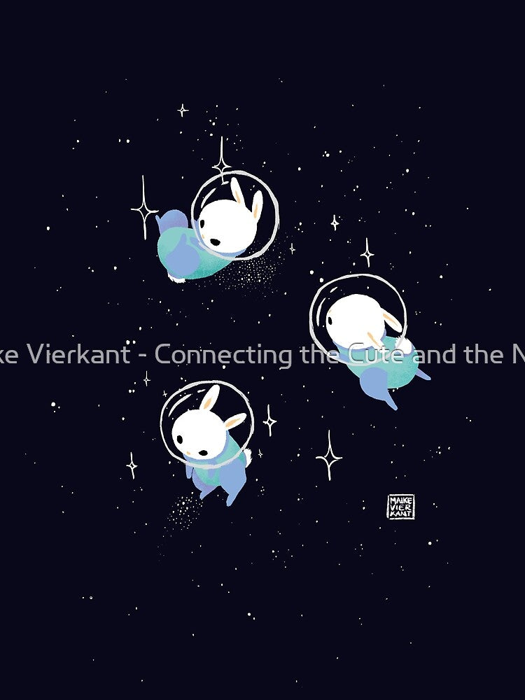 Space Bunnies by Maike Vierkant - Connecting the Cute and the Nerdy